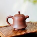 Little Golden Bell Teapot, Purely Handmade, Guangxi Nixing Pottery