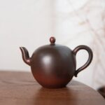 Huang Kairi fully handmade master purple clay teapot, about 180cc, Ni Xing pottery - 图片 4
