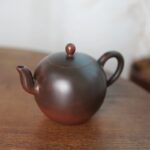 Huang Kairi fully handmade master purple clay teapot, about 180cc, Ni Xing pottery - 图片 3