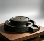 Good Fortune Rotation" Nixing Pottery Gongfu Tea Tray - 图片 4