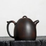 Ancient Style Teapot 160cc by Huang Kairi, Guangxi Nixing Clay, Provincial Master, Handcrafted Tea Set Teapot - Image 6