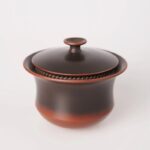 Tumbler Gaiwan with full holes for built-in filtering, purely handmade Ni Xing pottery