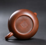 Nixing Clay Xishi Teapot, Mountain Landscape Line-Carving - Image 3