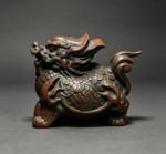 Lucky Qilin Figurine Nixing Clay Tea Pet - 图片 2