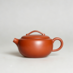 Plain Bridge‑Handle Lid Nixing Kung Fu Teapot, Smooth Solid Body