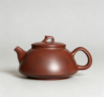 Ruyi‑Knob Nixing Clay Teapot | Handmade Qinzhou Pottery - Imej 4