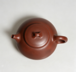 Ruyi‑Knob Nixing Clay Teapot | Handmade Qinzhou Pottery - Imej 2