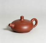 Low Profile Flat Nixing Kung Fu Teapot, Smooth Uncarved Body - Image 2