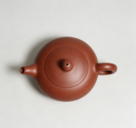 Low Profile Flat Nixing Kung Fu Teapot, Smooth Uncarved Body - Image 3