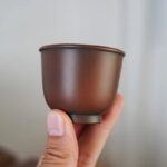 Hand‑Carved Gilded Lotus Nixing Pottery Master Teacup | Chinese Gongfu Tea Cup - Image 5